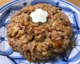 トマト缶とバルサミコで簡単チキンライス作り方10写真