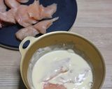 鶏むね肉の天ぷら・香味ソース。作り方3写真