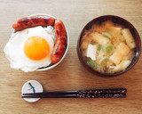 簡単ヤミツキ☆目玉焼きのっけご飯！作り方6写真