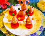 ウズラの卵で造形作り方16写真