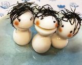 ウズラの卵で造形作り方17写真