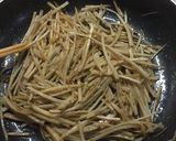 箸が止まらないきんぴらゴボウ作り方3写真