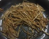 箸が止まらないきんぴらゴボウ作り方4写真