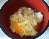 炊き込みご飯で和風おむらいす丼作り方5写真