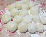 バレンタインホワイト生チョコトリュフ作り方4写真