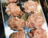 とりもち鍋☆ぐるり鶏つみれとモチの野菜鍋作り方1写真