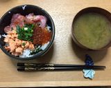 鮭いくら丼作り方3写真