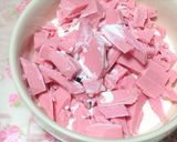 バレンタインストロベリー生チョコトリュフ作り方3写真