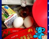 生チョコ半熟カステラ風♡ショコラテリーヌ作り方1写真