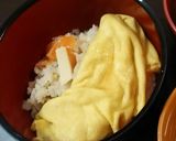 炊き込みご飯で和風おむらいす丼作り方8写真