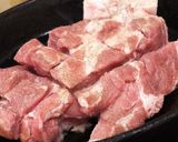 簡単ズボラ極厚男飯ポークステーキ作り方5写真