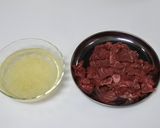牛肉のしぐれ煮作り方1写真