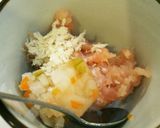 ある日の離乳食 もぐもぐ期④作り方1写真