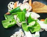 簡単豚肉と野菜の味噌炒め作り方4写真