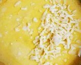 卵に薄力粉と片栗粉を入れた♪とんぺい焼き作り方3写真