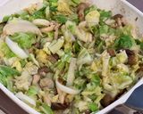 【作り置きに◎】キャベツの塩麹カレー炒め作り方4写真