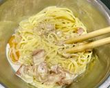 本格！失敗しないカルボナーラ♬作り方9写真