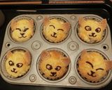 簡単★猫のバナナマフィン作り方7写真