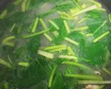 小松菜の味噌汁★煮干しでカルシウム摂取作り方5写真