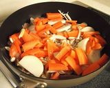 八角香る　鶏肉と根菜のめんつゆとろみ煮作り方3写真