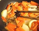 八角香る　鶏肉と根菜のめんつゆとろみ煮作り方6写真