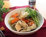 八角香る　鶏肉と根菜のめんつゆとろみ煮作り方9写真