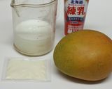 マンゴープリンタルト作り方1写真