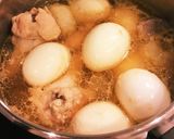 圧力鍋で☆手羽元と卵と野菜のみそ味煮物作り方6写真