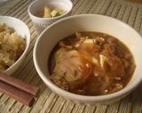 なめこの味噌汁(赤味噌)作り方3写真