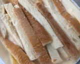 食パンの耳で♡切り株風フレンチトースト作り方2写真