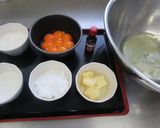 ・高齢者向けしっとりロールケーキ作り方1写真