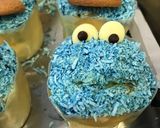 クッキーモンスターのカップケーキ作り方6写真