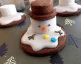 雪溶けスノーマン♡雪だるま♡クッキー♡作り方18写真