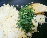 春菊と玉子の炒飯作り方5写真