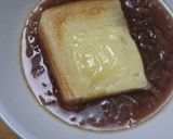 オニオングラタン風スープ作り方4写真