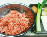鍋、スープ用肉団子の作り置き(冷凍保存)作り方1写真