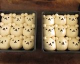 15cmスクエア型でくまさん♡ちぎりパン作り方7写真