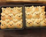 15cmスクエア型でくまさん♡ちぎりパン作り方8写真