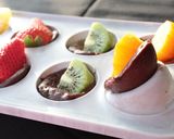 バレンタイン！フレッシュフルーツのチョコ作り方5写真