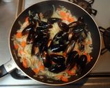 旬・豪華!タラとムール貝のスパゲッティ作り方3写真