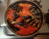 旬・豪華!タラとムール貝のスパゲッティ作り方4写真