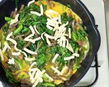 【菜食】春菊とこんにゃくの卵炒め作り方4写真