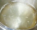 肉団子と白菜、キノコのピリ辛味噌スープ作り方8写真