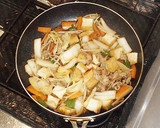豚と厚揚げのちょっぴり中華風炒め作り方6写真