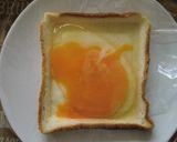 斬新！２分でごまあんチーズ卵パン作り方3写真