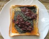 斬新！２分でごまあんチーズ卵パン作り方5写真