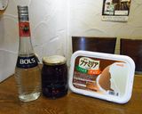 ホットチェリーソースのチョコレートアイス作り方4写真