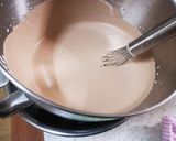 お誕生日のチョコレートケーキ作り方12写真