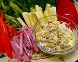 ランチ！野菜たっぷりサンドイッチ作り方1写真