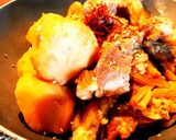 豚軟骨パイカで、男子大好き韓風肉じゃが!作り方9写真